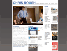 Tablet Screenshot of chrisroush.com